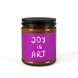 Joy is ART Candle