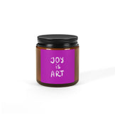 Joy is ART Candle