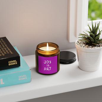 Joy is ART Candle