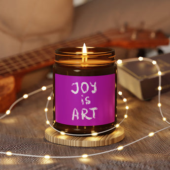 Joy is ART Candle