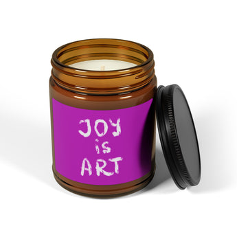 Joy is ART Candle