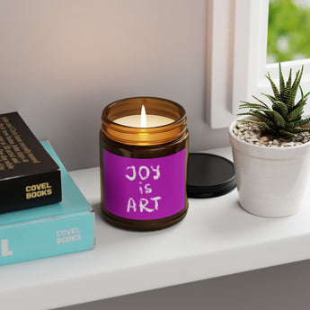 Joy is ART Candle