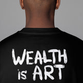 Wealth is Art - Unisex Heavy Cotton Tee