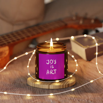 Joy is ART Candle